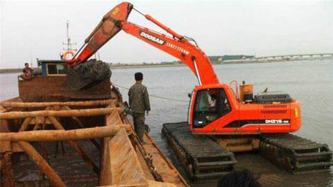 汉阳水上挖掘机租赁